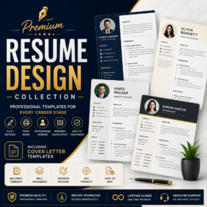 Resume_Bundle Premium Resume Design Collection